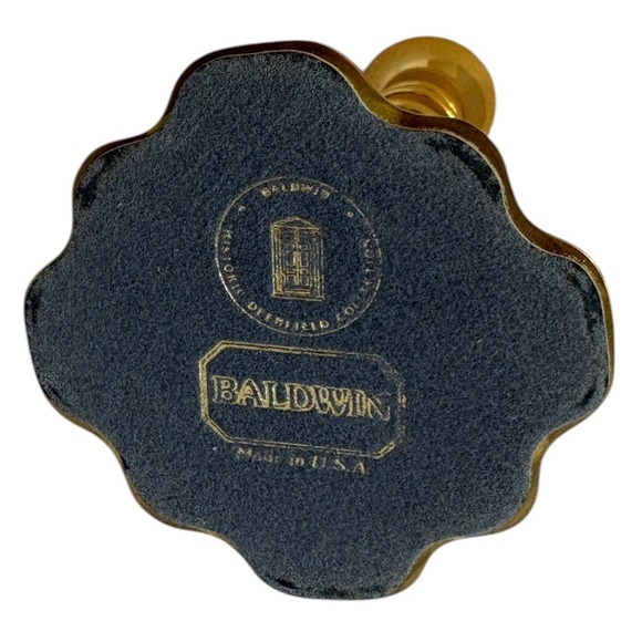 Baldwin Solid Brass Candlestick Taper Holder Historic Deerfield Collection 7\